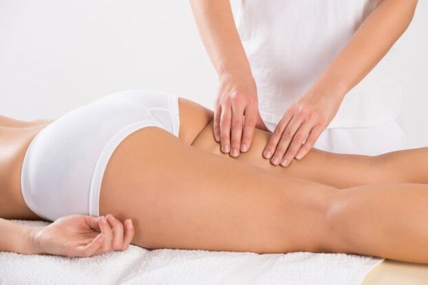 Anti-cellulite massage for varicose veins
