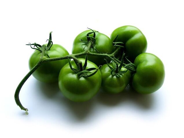 green tomatoes used to treat varicose veins